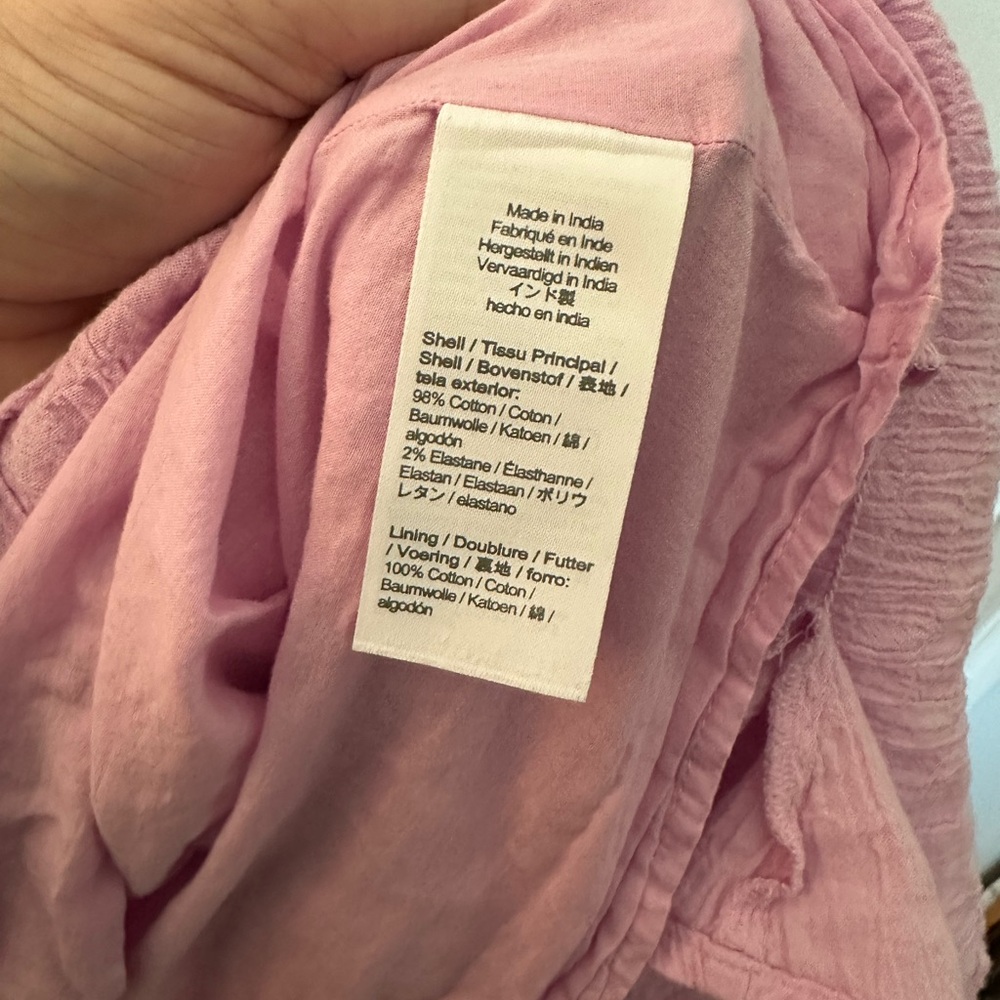 J. Crew Pink Ruffled women’s Dress size xl - Picture 6 of 8